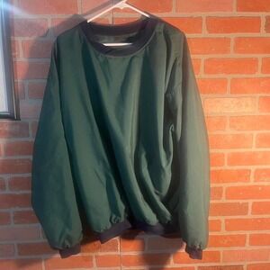 Reversible Green Pullover